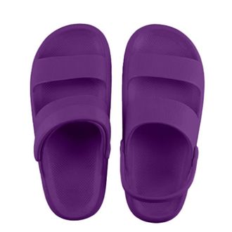 Generic Womens Flip Flops with Strap Back for Men and Women Bathing Shoes Casual Cloud Shoes Flat Super Soft Summer Shoes Wide Feet Bath Mules Beach Shower fo