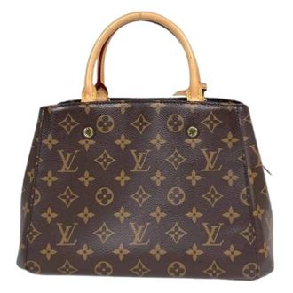 Louis Vuitton Tweedehands Canvas Louis Vuitton tassen - Dames - Pre-owned - Bruin - Maat: ONE Size