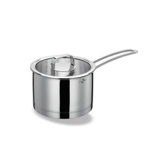 OEM Cacerola Kuchenprofi San Remo Con Tapa, Acero Inoxidable/vidrio, 2,0 L, Di&aacute;metro 16 Cm