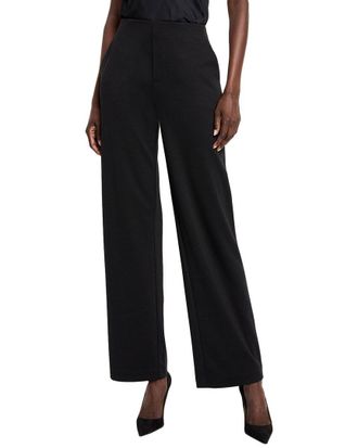 Nic+Zoe Nic+Zoe Drapey Ponte Wide Leg Ankle Pant