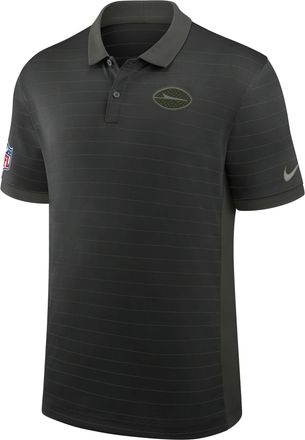 Nike New York Jets Rivalries Collection Sideline Victory Nike Mens Dri-FIT NFL Polo in Green | 03BG0G9N72-A75