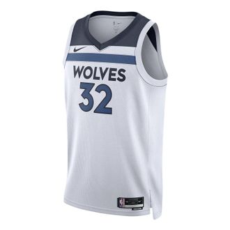 Nike x NBA Minnesota Timberwolves Karl-Anthony Towns Jerseys White DN2085-100