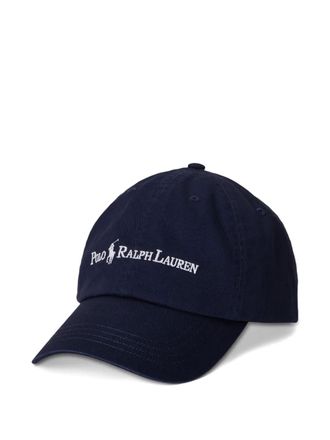 Polo Ralph Lauren logo-embroidered cap - Blue