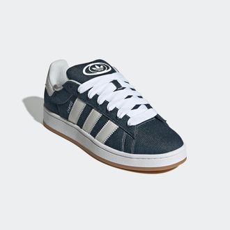 adidas Sneaker ADIDAS ORIGINALS CAMPUS 00S, Herren, Gr. 42,5, weiss (night indigo, crystal wei&szlig;, cloud wei&szlig;), Leder, Textil, Schuhe Sneaker