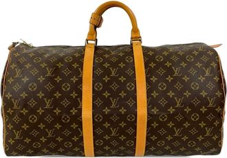 Louis Vuitton Pre-owned Weekend Bags, female, Brown, Size: ONE SIZE Pre-owned Travel Bag