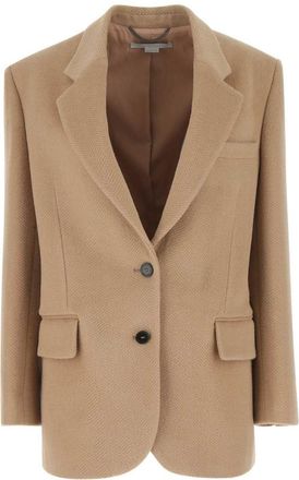 Stella McCartney wool blazer - women - Wool - 38 - Neutrals