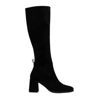 Jeffrey Campbell Hotlava-K2 Hoge Laarzen - Dames - Schoenen - Zwart - Maat: 37 EU Leer