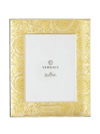 Versace baroque-embossed picture frame (15cm x 20cm) - Gold