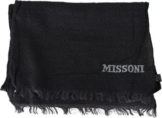 Missoni Heren, Accessoires, Zwart, Maat: ONE Size Wol