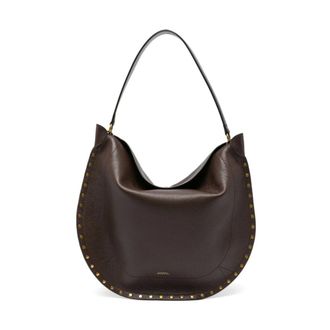 Isabel Marant Dames, Tassen, Bruin, Maat: ONE Size Leer