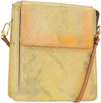Louis Vuitton Pre-owned Vintage Cross Body Tas - Dames - Vintage Schoudertas - Beige - ONE Size - Leer - Vintage