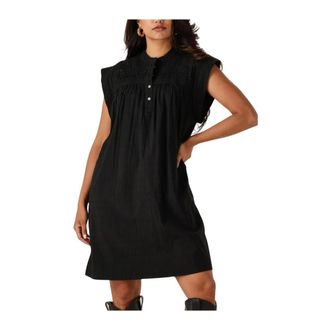 Y.A.S Y.a.s, Kleedjes, Dames, Zwart, L, Zwarte Mini Jurk Yastia Cs