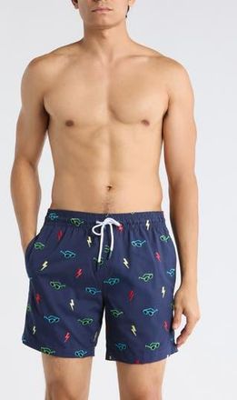 Trunks Surf & Swim Co. Sano 6.5-Inch Swim Trunks in Marine at Nordstrom Rack, Size X-Large