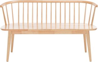 Safavieh Banco en madera maciza, natural