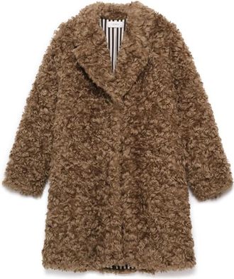 Maliparmi Shirling Lovers Overcoat - Dames - Jassen - Beige - XL - Polyester - Jassen