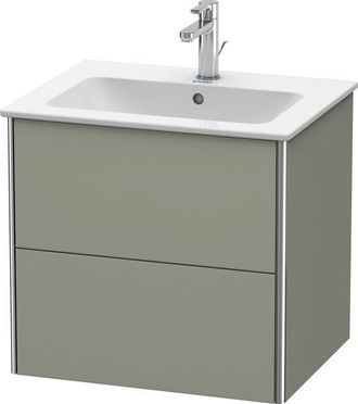 Duravit Duravit - Xsquare Mueble De Pared 61.0 X 47.8 Cm, 2 Cajones, Para