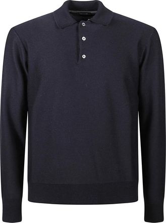 Drumohr Polo Neck Trui - Heren - Ronde hals truien - Blauw - 2XL - Truien & Vesten
