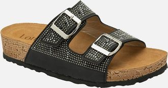 Lotus Womens Tafella Womens Sandals - Black - Size: 6