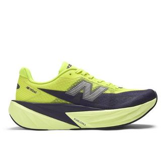 New Balance Donna FuelCell Rebel v5 in Verde/Viola/Grigio, Sintetica, Taglia 36.5