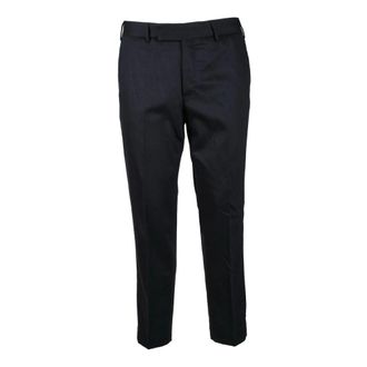 Pantaloni Torino Heren, Broeken, Blauw, Maat: 3XL Wol