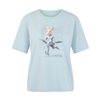 Marc Cain Dames, Tops, Blauw, Maat: XL Katoen