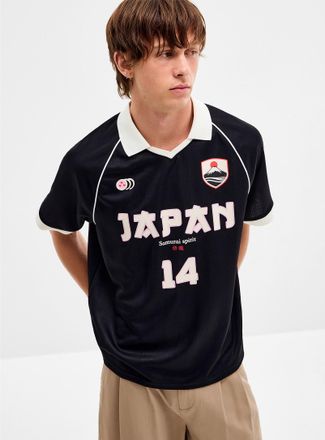 Djab Mens Multi-logo soccer jersey