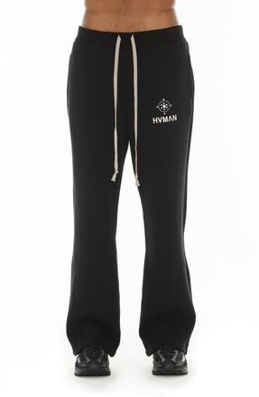 Cult of Individuality Oversize Cotton Sweatpants in Black at Nordstrom, Size Xx-Large