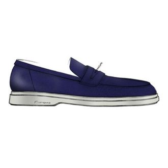Ferragamo Gancini Ornament Deconstructed Loafers, Size 9 E