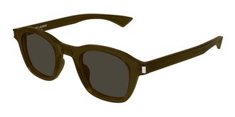 Saint Laurent SL 880 004 Mens Sunglasses Brown Size 45 - Free RX Lenses - Free RX Lenses
