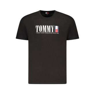 Tommy Hilfiger Hombre, Camisetas, Negro, Talla: S