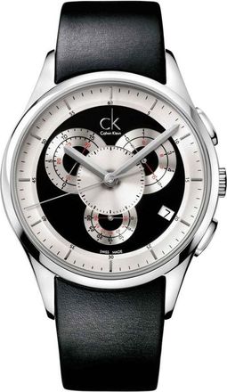 Calvin Klein Basic Chronograph Quartz Black Dial Mens Watch K2A27102