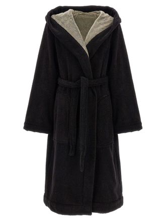 Rick Owens Beach Robe Towels Black