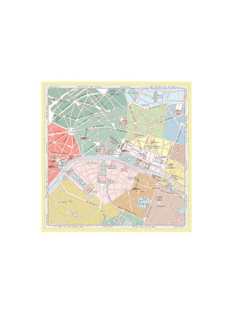 Longchamp A La Decouverte De Paris Foulard