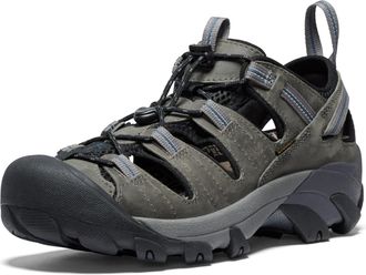 Keen Mens Arroyo 2 Closed Toe Hiking Sandals, Steel Grey/Midnight Navy, 9