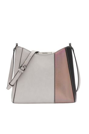 Calvin Klein Wren Calvin Klein Womens North/South Cross Cross North/South, Stone/Iridescent/Black, &Uacute;nico