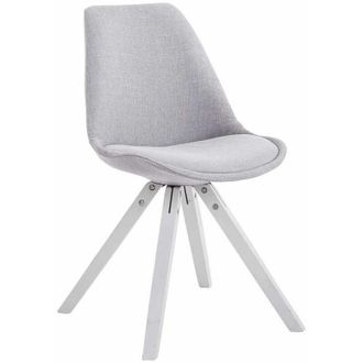 Clp Silla visita Toulouse Square en Tela Gris Blanco