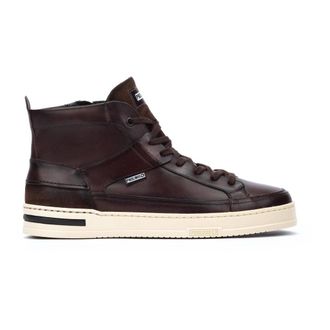 Pikolinos Bruine Heren Sneaker - Xativa Stijl - Heren - Sneakers - Bruin - 46 EU - Schoenen