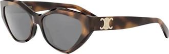 Celine 1Odg 5Bf 0A - unisex - Zonnebrillen - Bruin - 56 MM - Accessoires