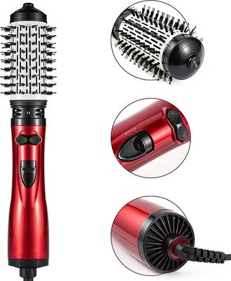 OEM Set 3 In 1 Composto Da Arricciacapelli, Pettine Ad Aria Calda E Spazzola Ad Aria Calda, Arricciacapelli Automatico