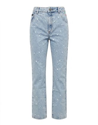 Philipp Plein Jeans Met Rechte Pijpen