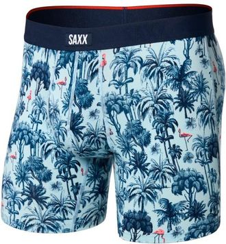 Saxx Vibe Xtra Boxer Brief Fly Kunstfaserunterw&auml;sche f&uuml;r Herren | blau