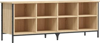 vidaXL Vidaxl - Zapatero Madera De Ingenier&iacute;a Roble Sonoma 131x35x50 Cm