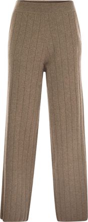 Max Mara Jardin Cashmere Yarn Trousers