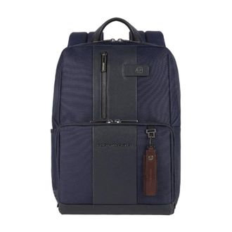 Piquadro Backpacks, male, Blue, ONE SIZE, Small size computer 14 and iPad backpack