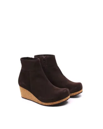 Birkenstock Womens Papillio Ebba Booties In Roast Narrow