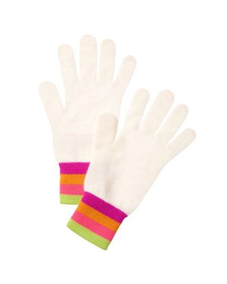 Brodie Stripe Cashmere Gloves