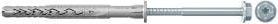 Fischer 50x Taco De Eje Largo Sxrl 14 X 180 Mm Fus Tornillo Hexagonal Con Arandela - 530951