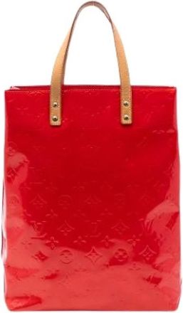 Louis Vuitton Pre-owned Tote Bags, female, Red, Size: ONE SIZE Pre-owned The Reade MM
