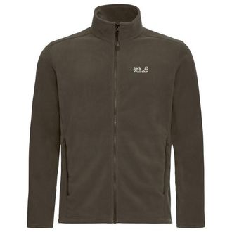 Jack Wolfskin Taunus 200 Fullzip Fleecejacke f&uuml;r Herren | braun