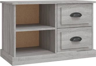vidaXL Vidaxl - Mueble para tv madera contrachapada gris Sonoma 73x35,5x47,5 cm